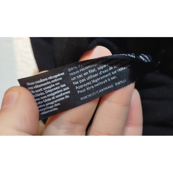 Eileen Fisher Women's M Black Pull On Skirt Fashion Designer Careerwear - Picture 4 of 6